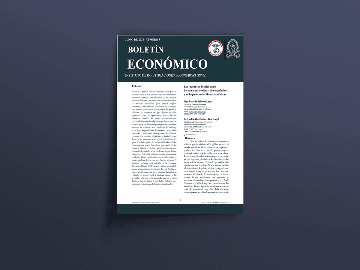 Los incentivos fiscales como herramienta de desarrollo económico y su impacto en las finanzas públicas