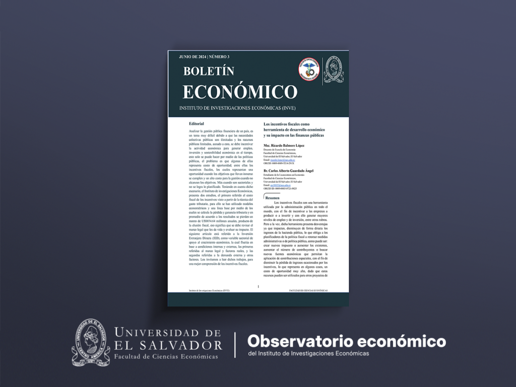 Los incentivos fiscales como herramienta de desarrollo económico y su impacto en las finanzas públicas