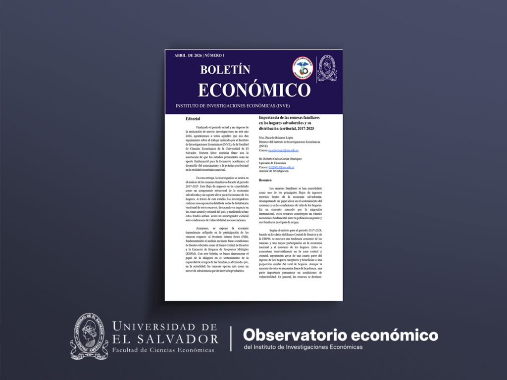 Importancia de las remesas familiares en los hogares salvadoreños y su distribución territorial, 2017-2025