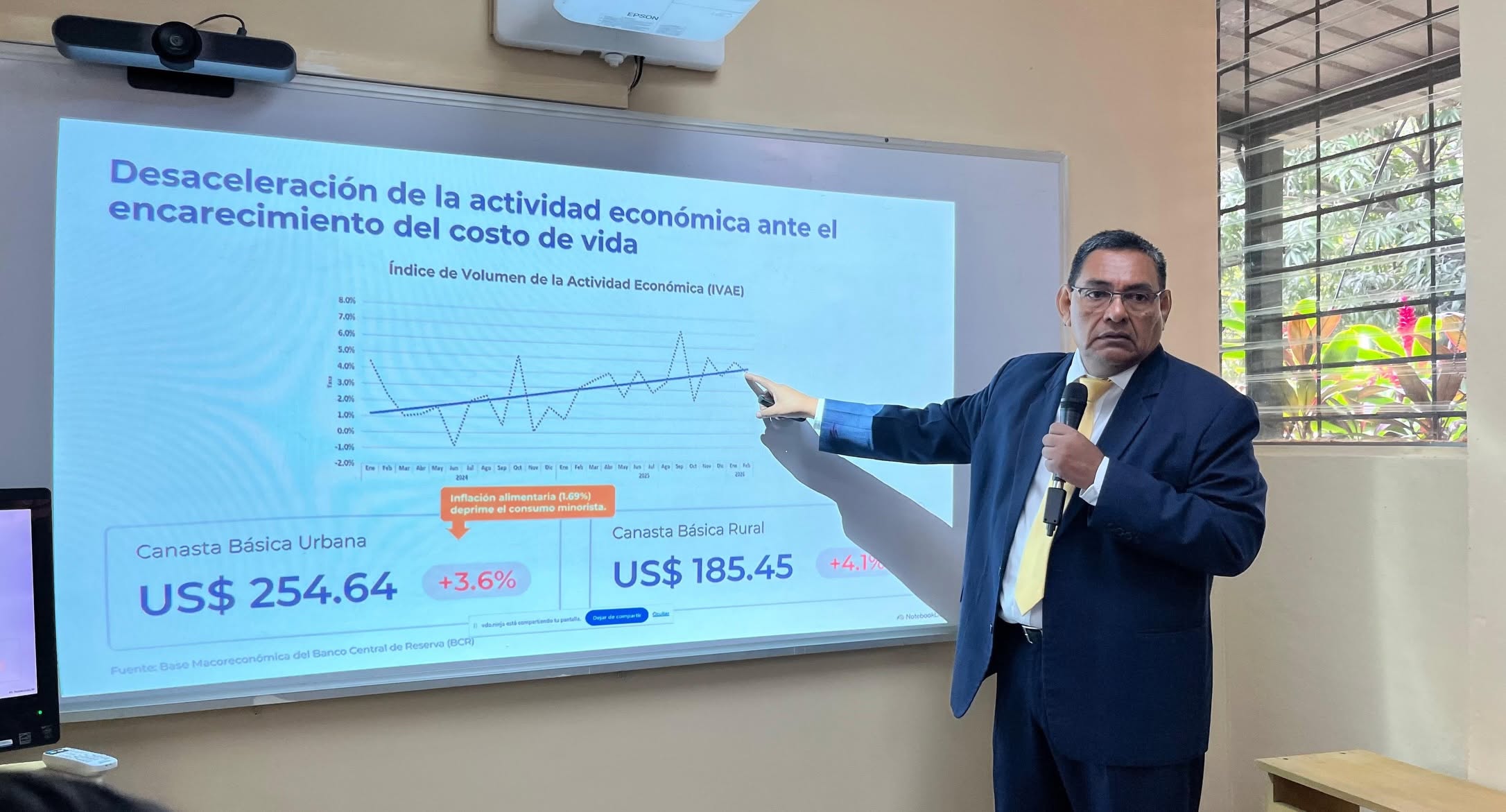 Presentación del informe de coyuntura — primer trimestre 2026