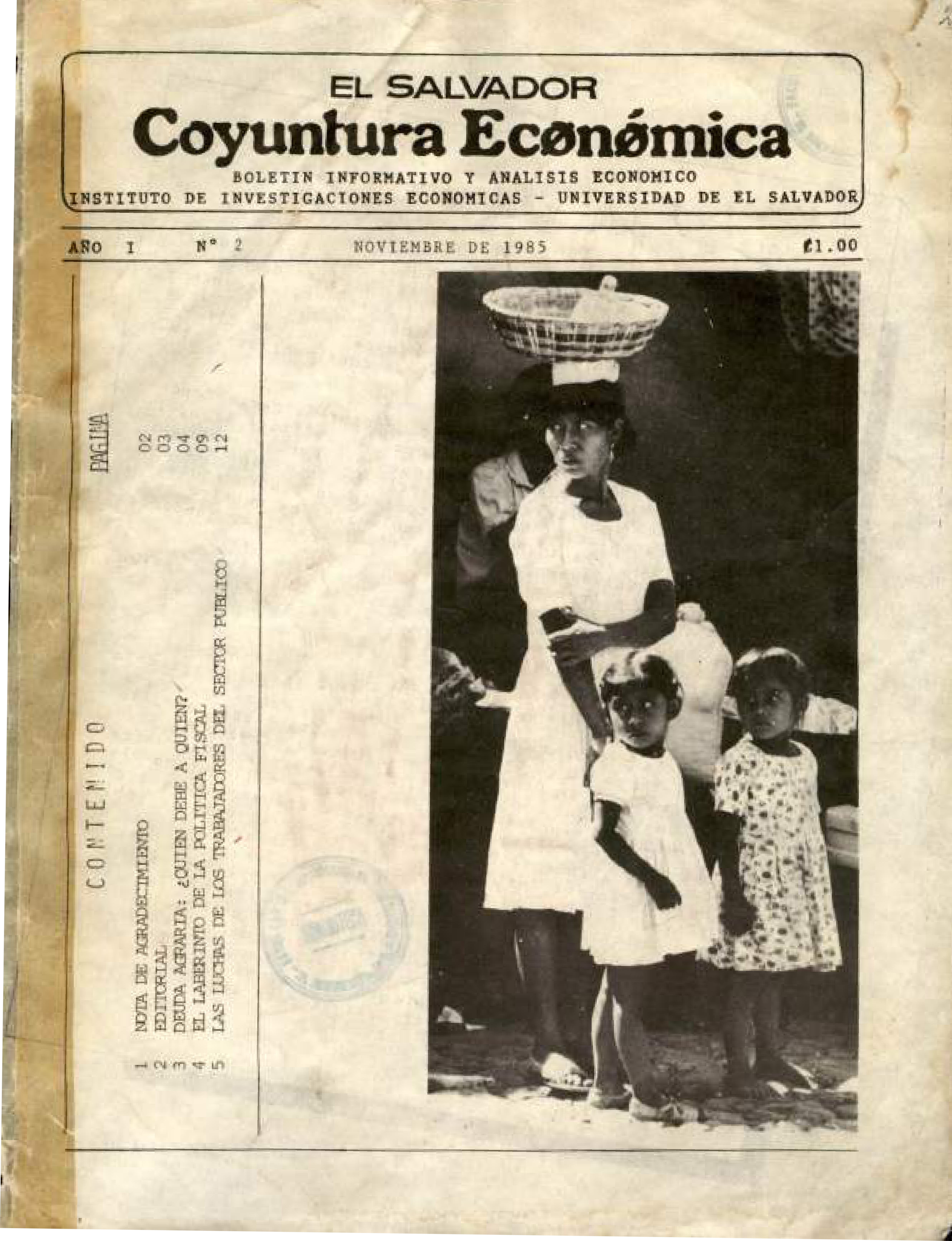 Año I, N. 2 Noviembre, 1985