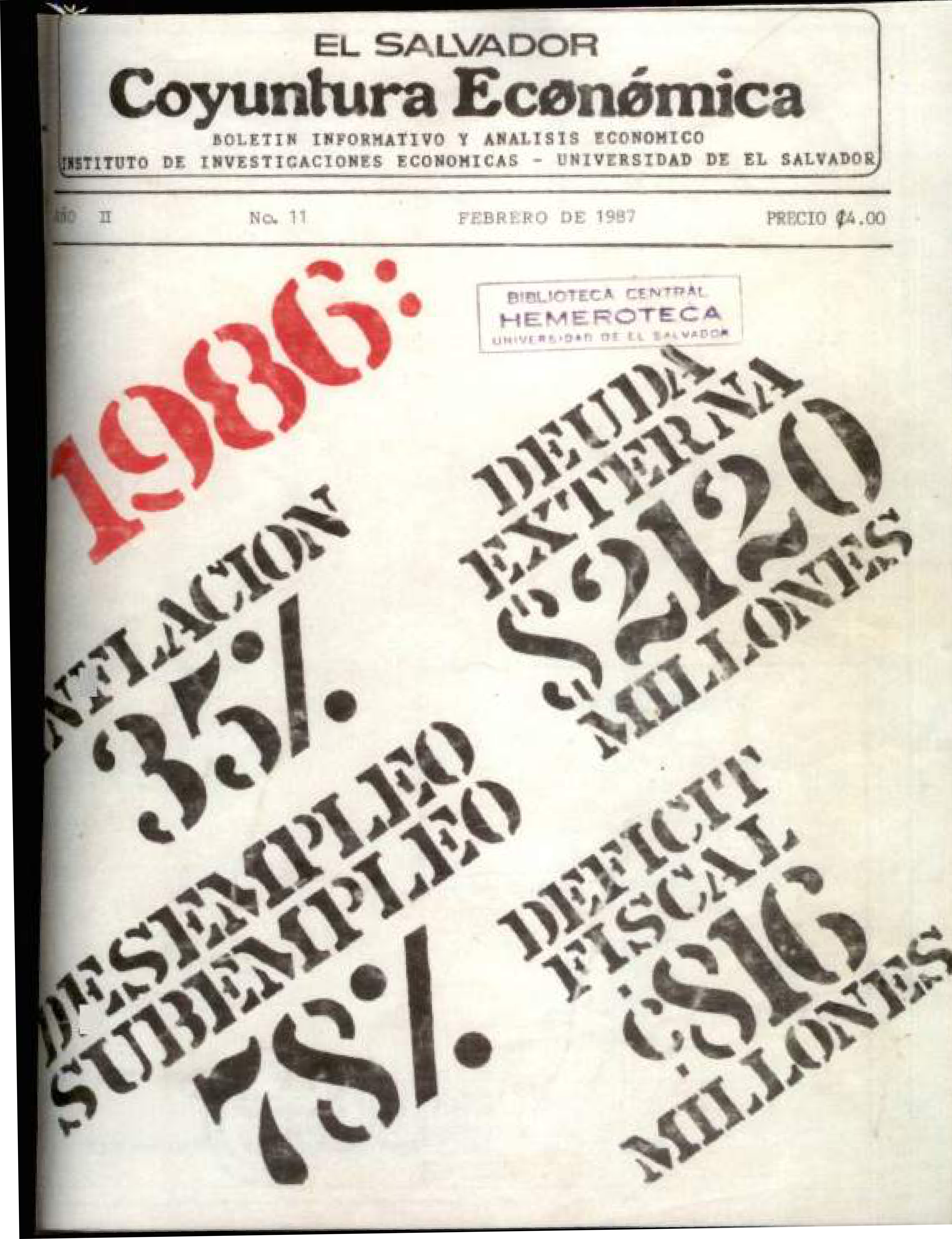 Año II, N. 11 febrero, 1987