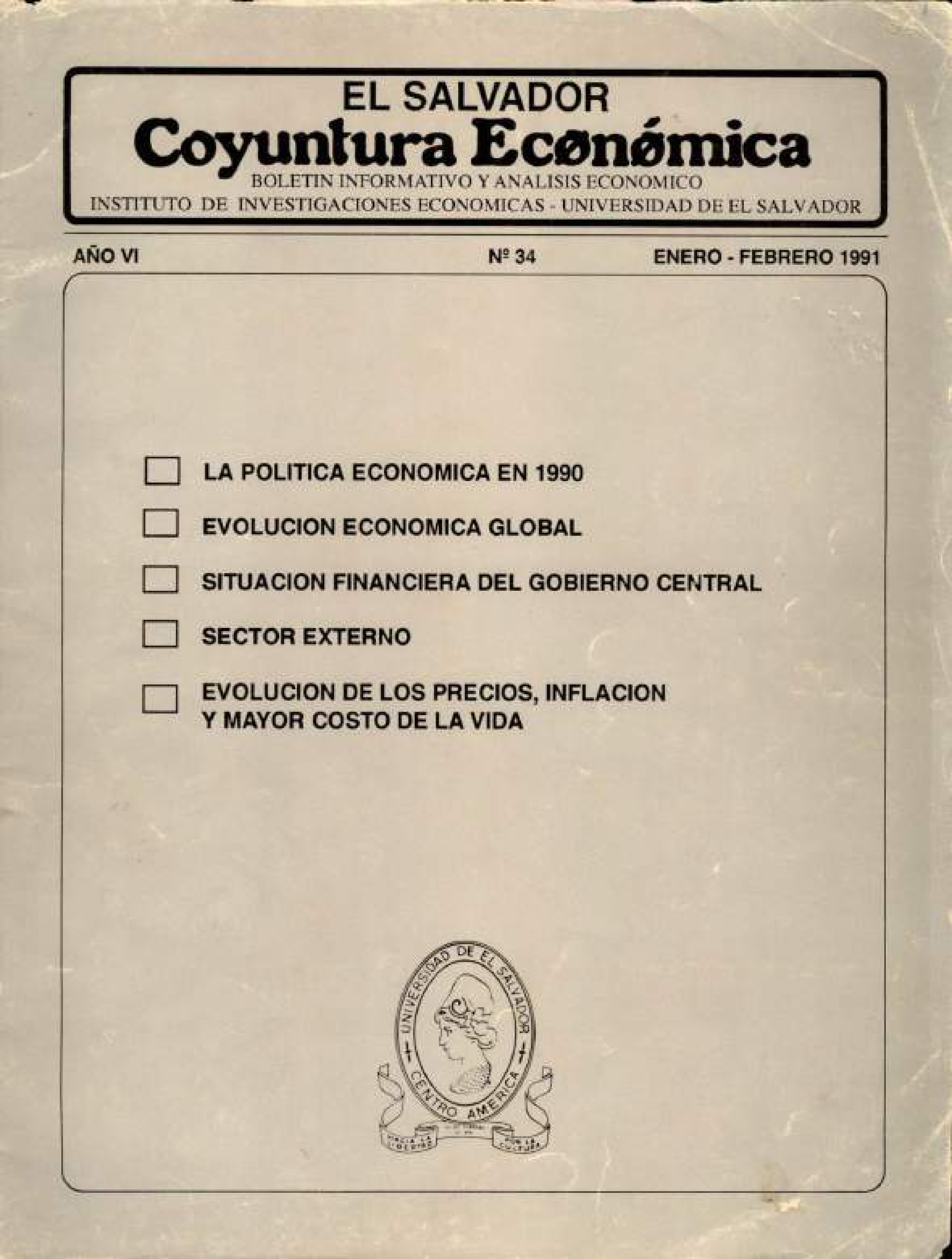 Año VI, N. 34 Ene-Feb, 1991